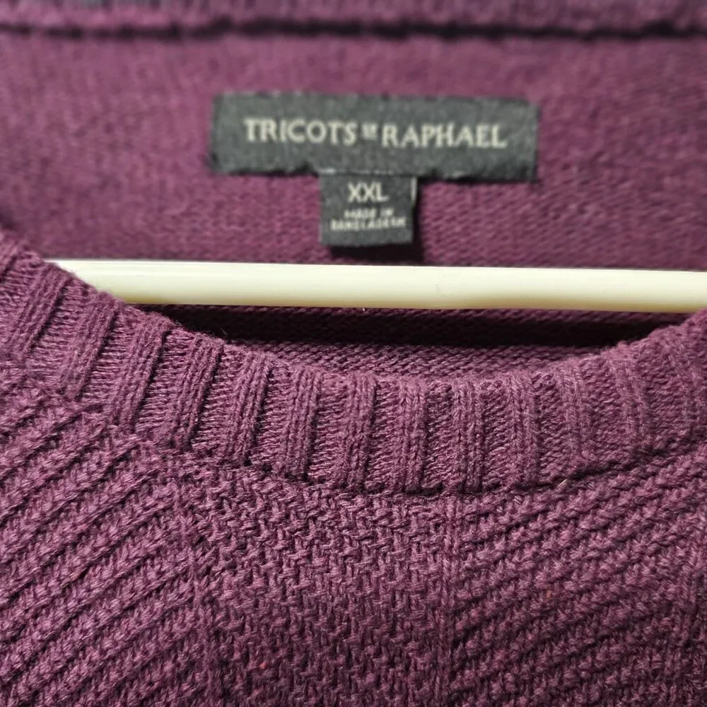 Three Tricots St Raphael Sweater Mens XXL, Beautiful Sweaters.